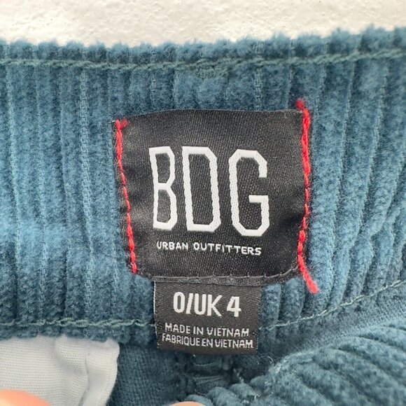 BDG Teal Corduroy Ankle Pants - Picture 7 of 7